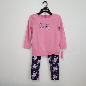 Juicy Couture Pink and Navy Kids Outfit